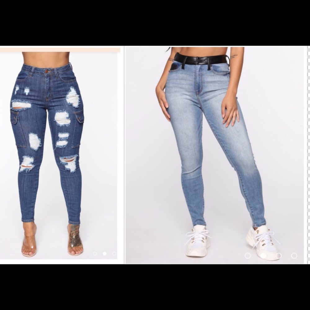 Snapped Cargo Jean Deeper Down Mixed Skinny Jean